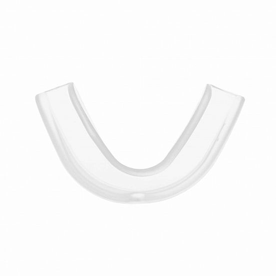 adiBP09 Капа одночелюстная Single Mouth Guard прозрачная (размер Junior)