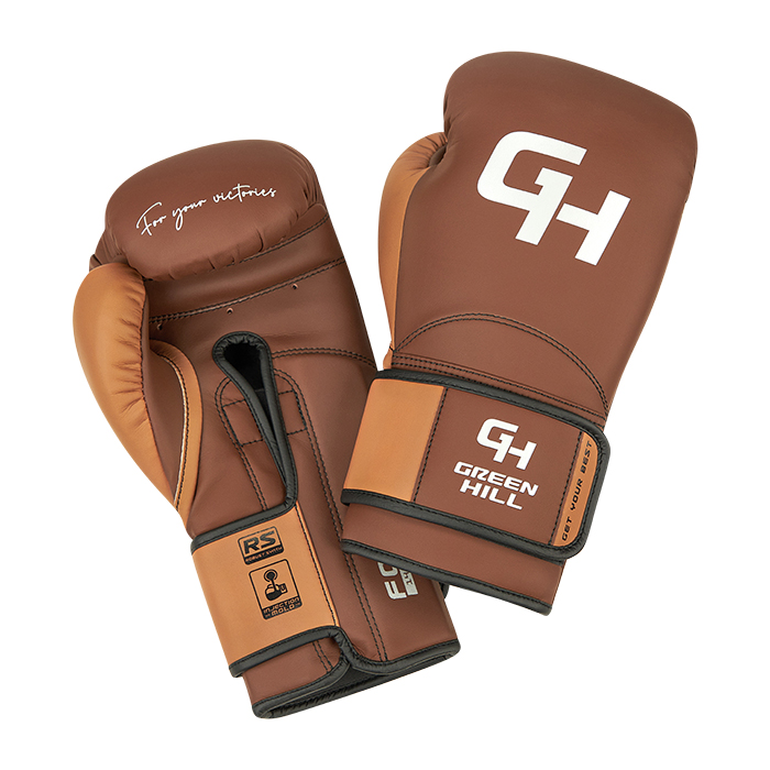 CNBGKS-770 Боксерские перчатки Force SPARRING Коричнево-табачный