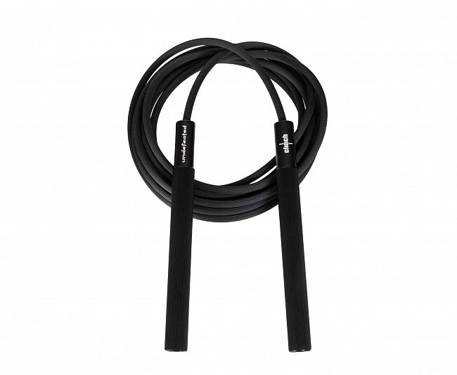 C218 Скакалка скоростная Clinch Speed Rope Undefeated черная