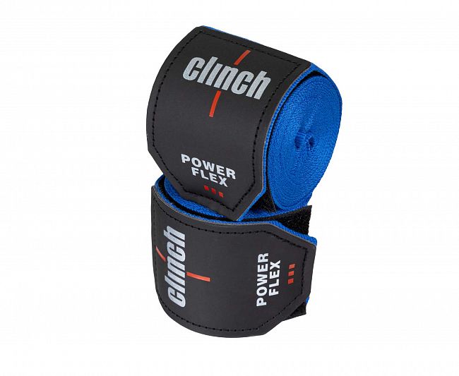 C239 Бинты боксерские Clinch Boxing Hand Wrap Power Flex синие