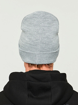 Шапка Bad Boy Logo 3D серый