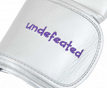C167RT Перчатки снарядные Clinch Bag Mitts Undefeated Russian Team серебристые