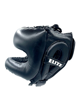 31-34 Kiboshu Шлем с бампером ELITE 2-черный-Кожа