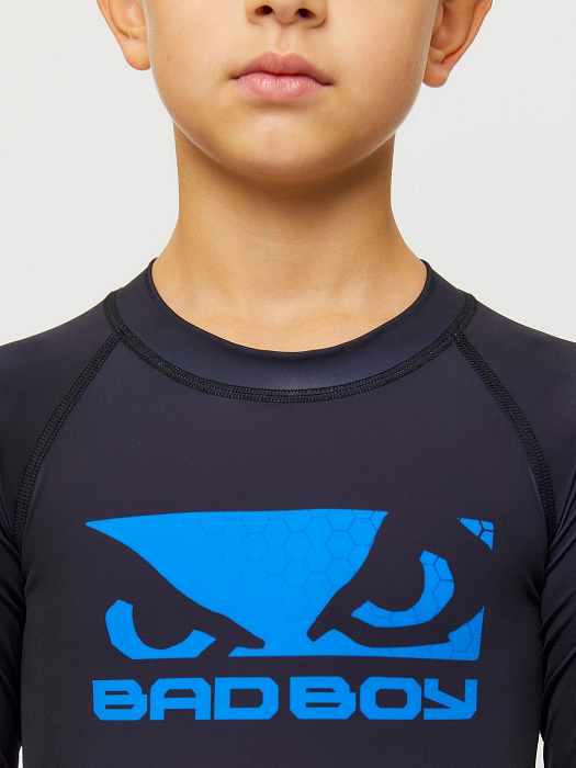 Детский Рашгард Bad Boy Origin New Rashguard Long Sleeves черный/синий
