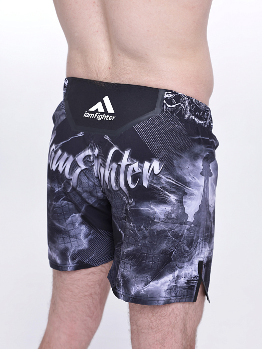 Шорты шахматы BJJ I Am Fighter  - HD144/1/25