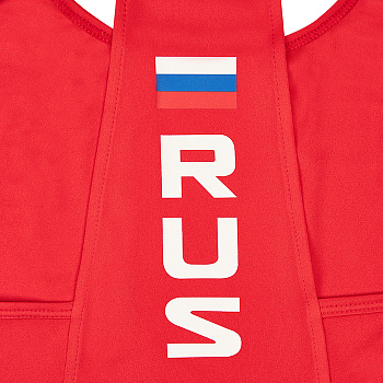 ABS1024-032 боксерская форма стандарта IBA, красная