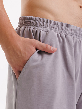 Комплект Футболка+Шорты ФБ России (белый-серый)