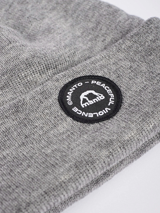 Шапка Manto CIRCLE gray