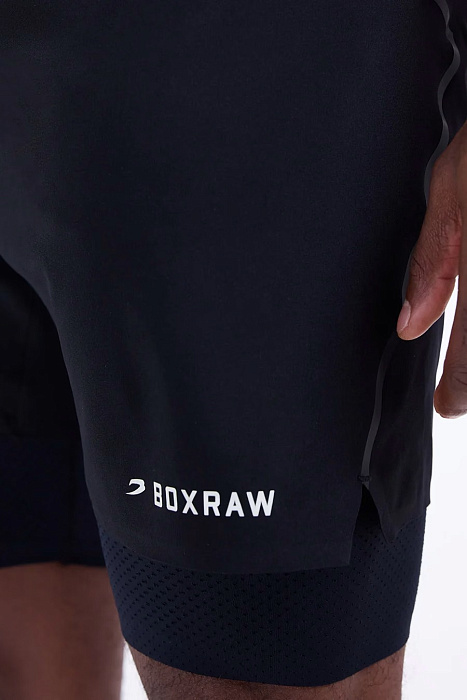 Шорты Sparring Club 2 в 1 BOXRAW 