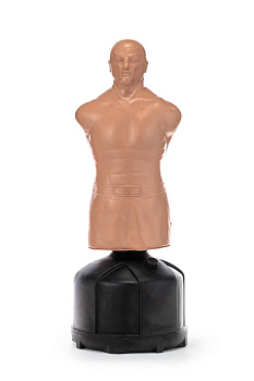 Напольный тренажер для отработки ударов (бежевый)