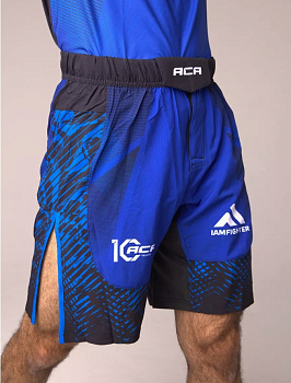 Шорты I Am Fighter ACA mma синие