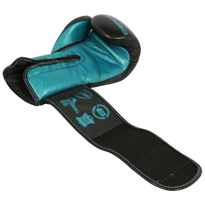 Перчатки боксерские BoyBo Exist BBG300, кожа, голубой