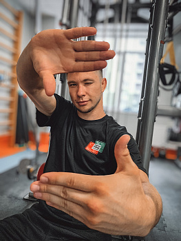 Футболка Федерации ММА РТ 2.0 черная детская хб