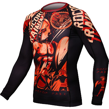 Рашгард Hardcore Training Sparta Black 2 LS 