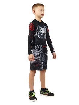 Детский рашгард Hardcore Training PitbullCity