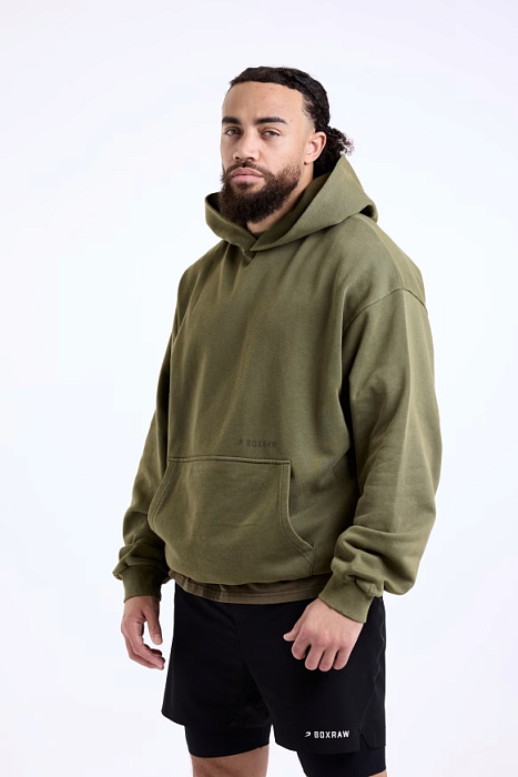 Худи Sparring Club Оливковый
