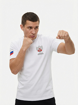 Футболка Федерация Бокса России Белая