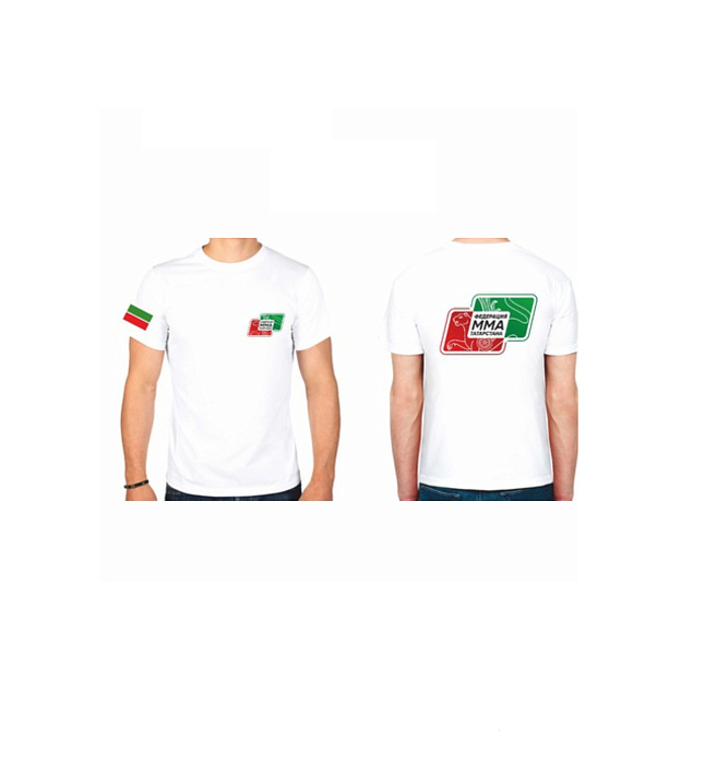 Футболка Федерации ММА РТ 2.0 белая детская хб эл