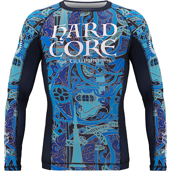 Рашгард Hardcore Training Knight Navy/Blue LS