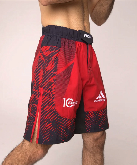 Шорты I Am Fighter ACA mma красные
