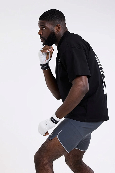 Футболка Hold 'Em Scold 'Em Oversized Черный