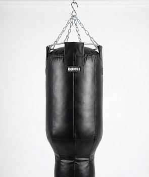 Мешок боксёрский Силуэт 150х45х30 см (тент) + подвесное