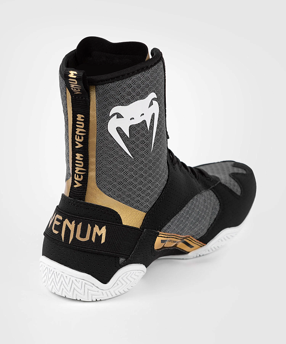 Боксерки Venum Elite White/Black-Gold