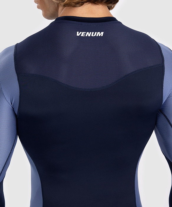 Рашгард Venum Tempest Navy Blue L/S