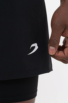 Шорты Valdes 2 в 1 Черный