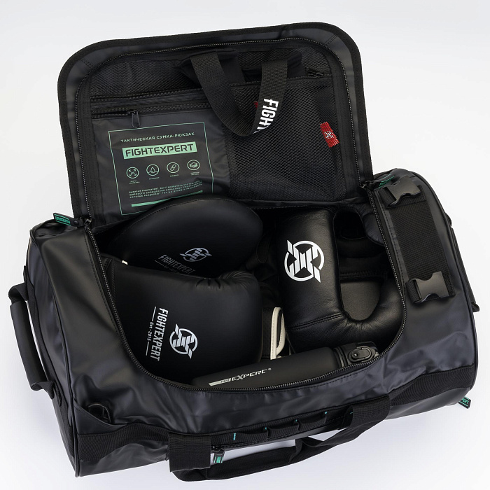 Сумка-рюкзак спортивный FIGHTEXPERT “Tactical combo” (ПВХ Тарпаулин 500Д,33*33*52 см)