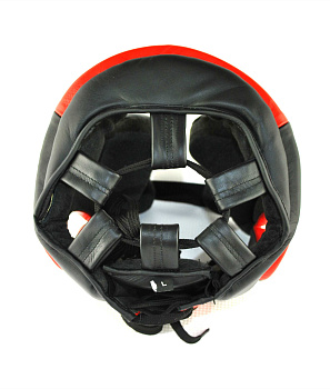 31-73rd Kiboshu Шлем защита щек G 22-Черный с красным-Кожа-Зам