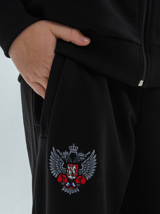 Детский костюм Федерации бокса России черный