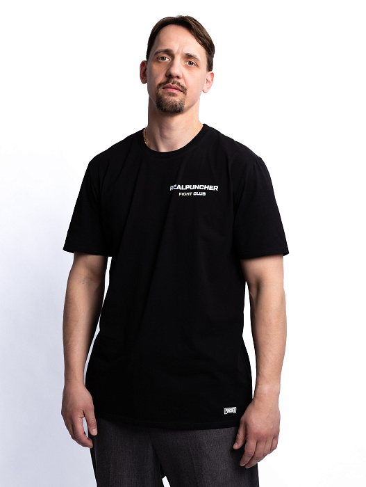 Футболка черная REALPUNCHER