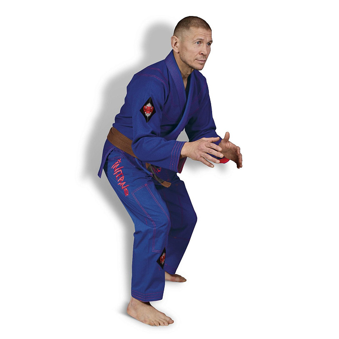 Кимоно для БЖЖ (Ги BJJ) FLAMMA INFERNO blue