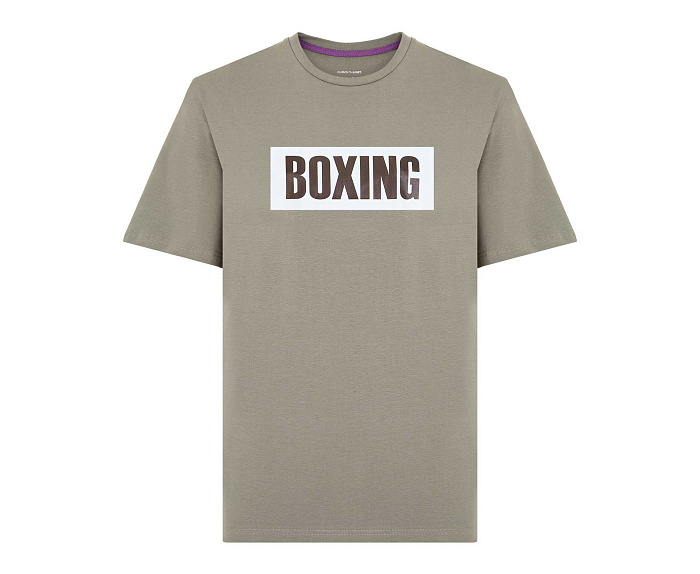 C378 Футболка Clinch Boxing Sign хаки 