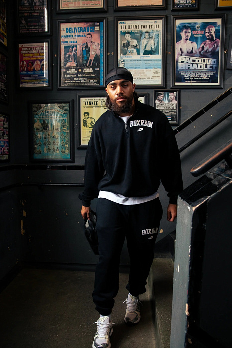 Зип-свитшот East Street 1/4 Zip Boxraw