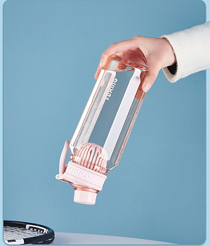 Бутылка для воды FUXING SPORTS, 750 мл, Черный