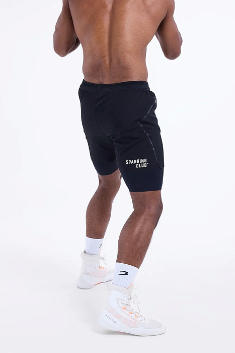 Шорты Sparring Club 2 в 1 BOXRAW 