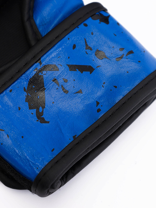 Перчатки HYBRID REVANSH СОЮЗ ММА РОССИИ, синий, кожа