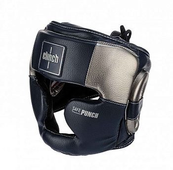 C148 Шлем боксерский Clinch Punch 2.0 Full Face темносине-бронзовый