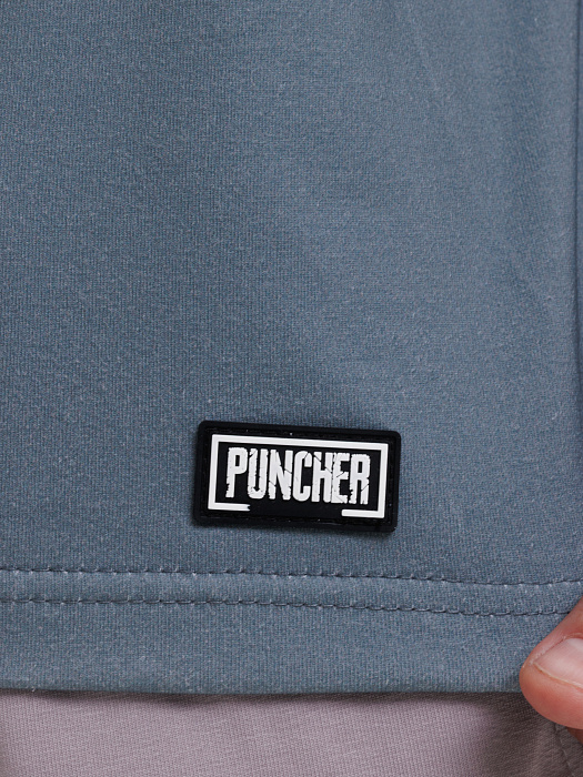 Футболка PUNCHER Motorcycle серая