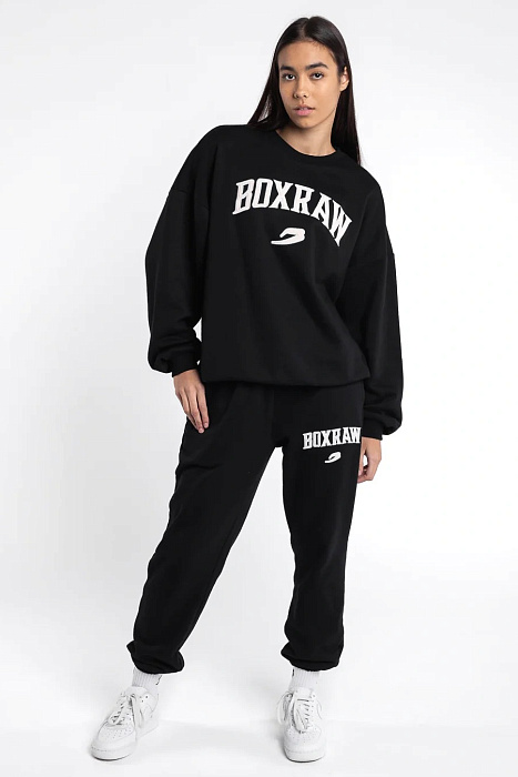 Свитшот женский East Street Boxraw Черный 