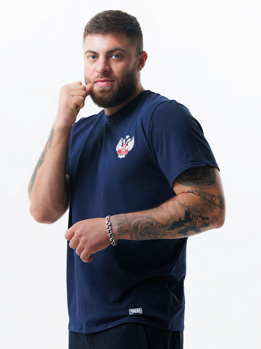 Футболка Puncher ФБ России 5.0 темно-синий