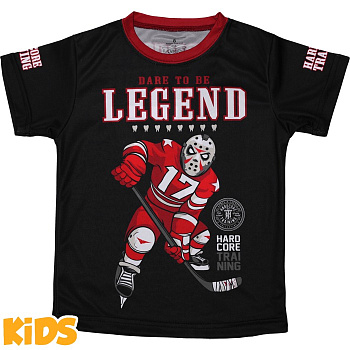 Детская тренировочная футболка Hardcore Training Legend