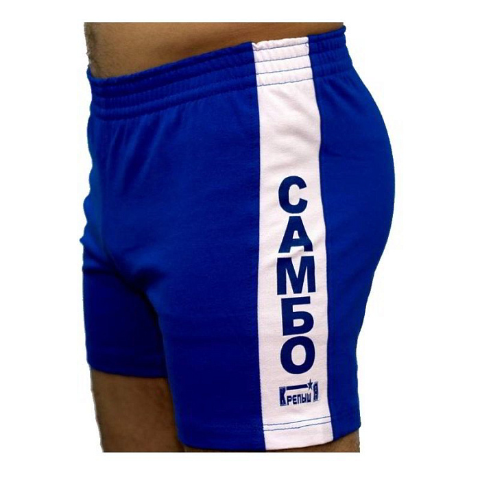 Шорты для самбо "Атака" ВФС. синии