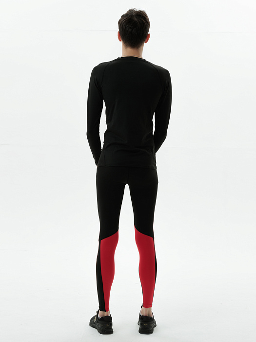 Компрессионные штаны 3.0 Puncher black-red