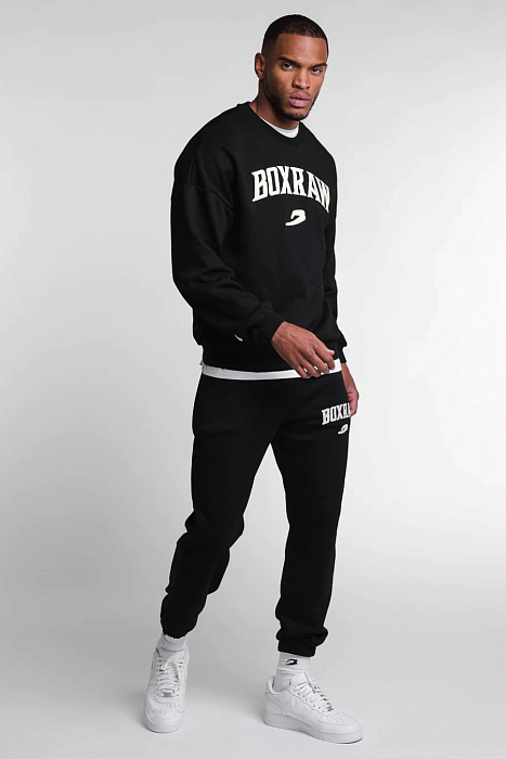 Свитшот East Street Boxraw черный