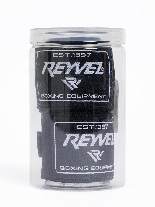 Бинт с эластаном в футляре Размер 3м (черный)