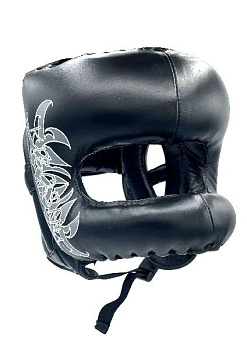 31-34 Kiboshu Шлем с бампером ELITE 2-черный-Кожа