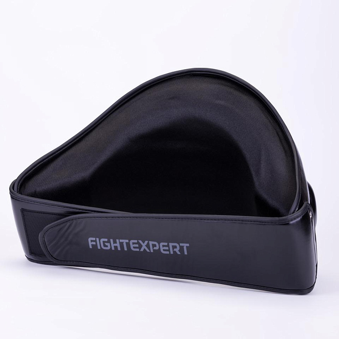 Пояс тренера FIGHTEXPERT (кожзаменитель, черный)